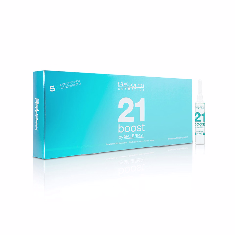 BOOST 21 SALERM CAJA AMPOLLA 8X10ML